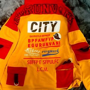 Street style hoodie, size Large women’s.